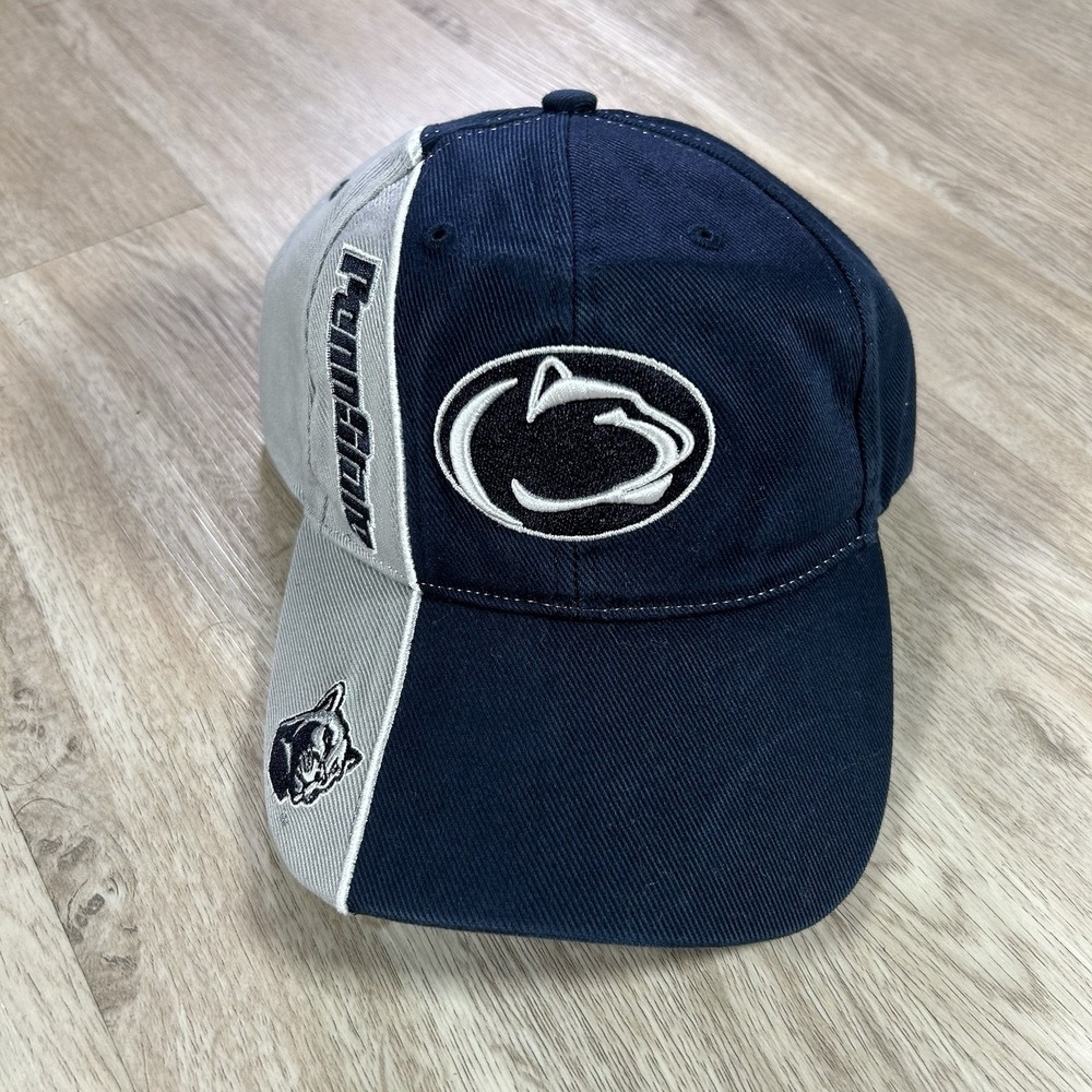 VTG Penn State Nittany Lions Strapback Hat Twins Enterprise Blue Gray Cap